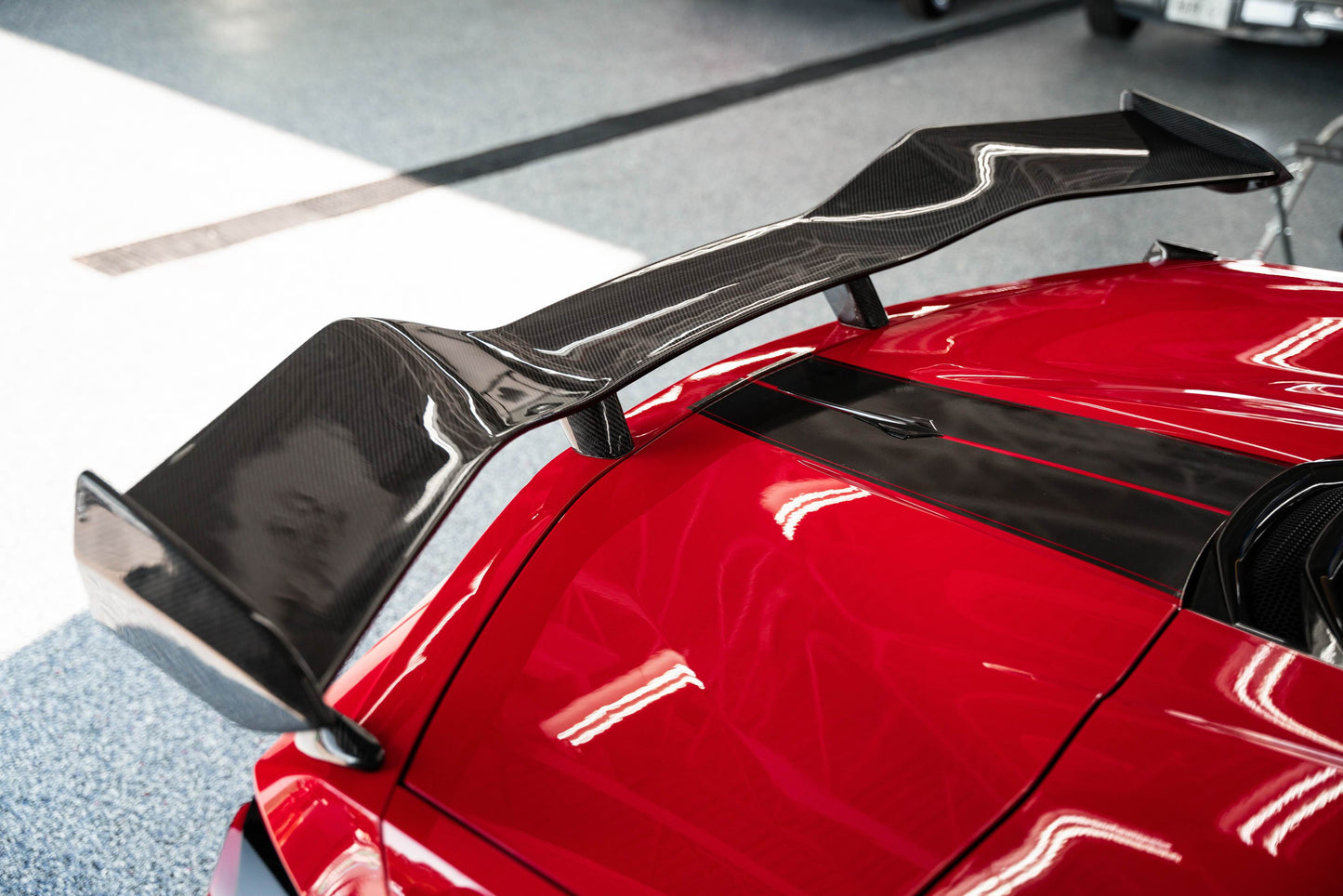 C8 Carbon Hole Covers