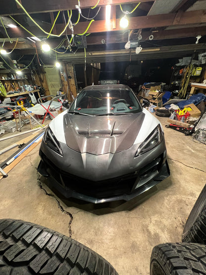 Carbon Fiber C8 Hood 2020+